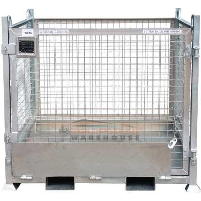 Picture of Crane Goods Cage with Ramp 1350mm 1000kg